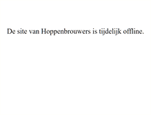 Tablet Screenshot of hoppenbrouwers.info
